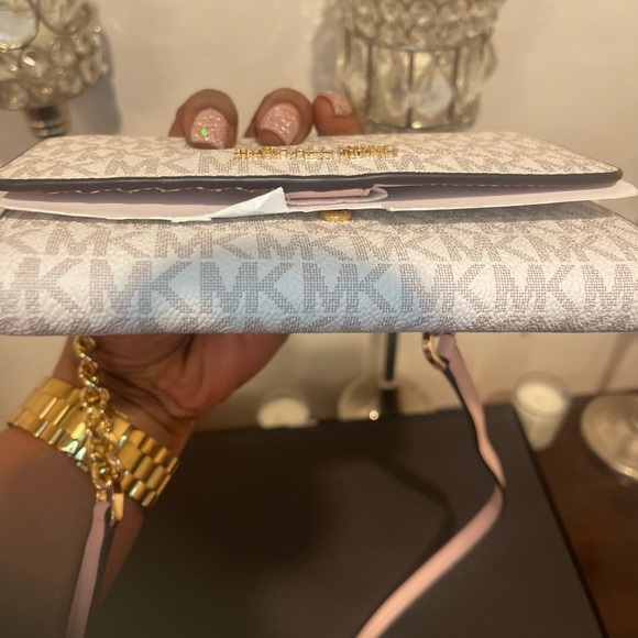 Michael Kors Cream and Pink Women's Bag - Picture 15 of 17